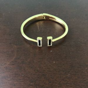 Gold and black Kate spade cuff
